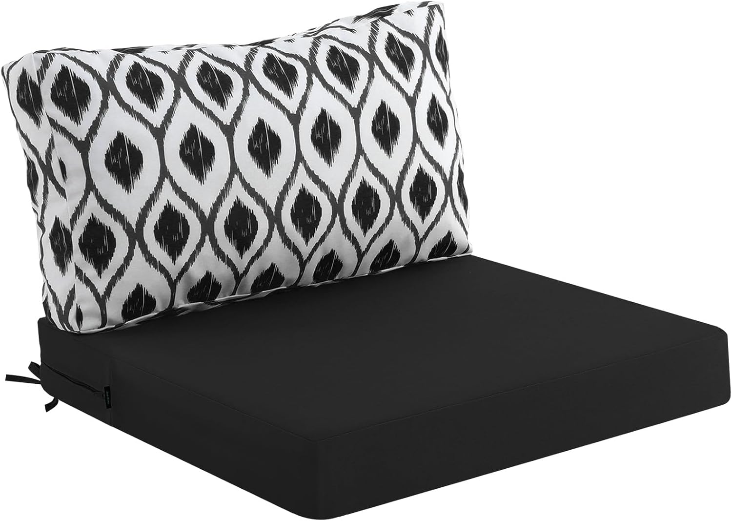 idee-home Outdoor Cushions for Patio Furniture, Waterproof Outdoor Seat Cushion Hampton Bay Deep Seat Replacement Cushions for Garden