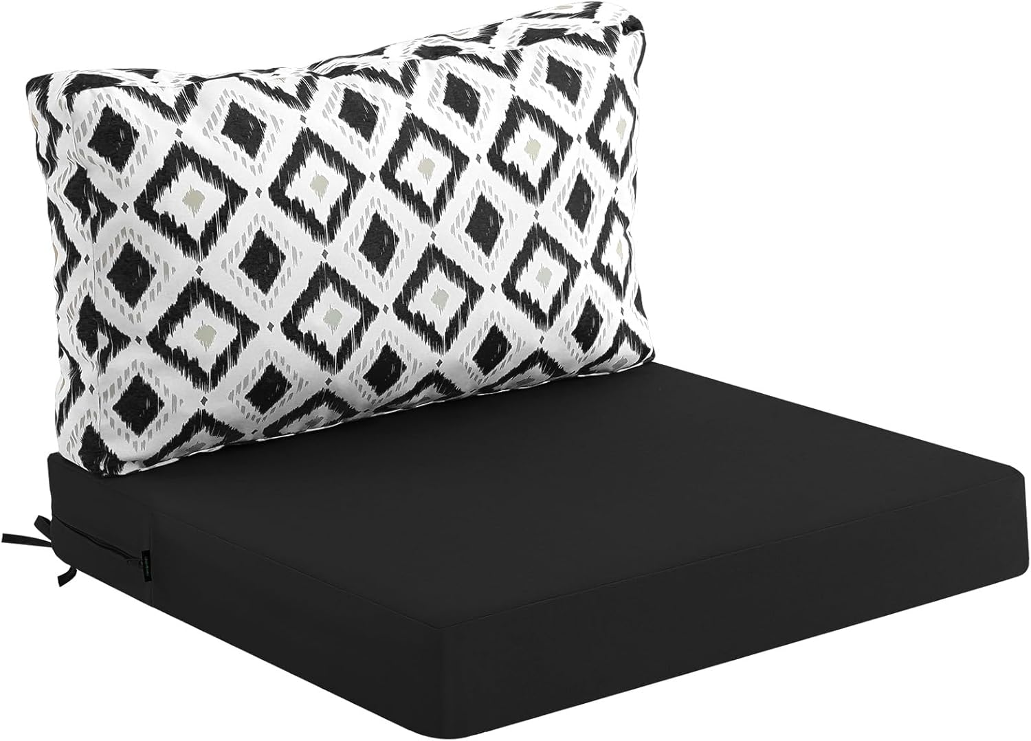 idee-home Outdoor Cushions for Patio Furniture, Waterproof Outdoor Seat Cushion Hampton Bay Deep Seat Replacement Cushions for Garden