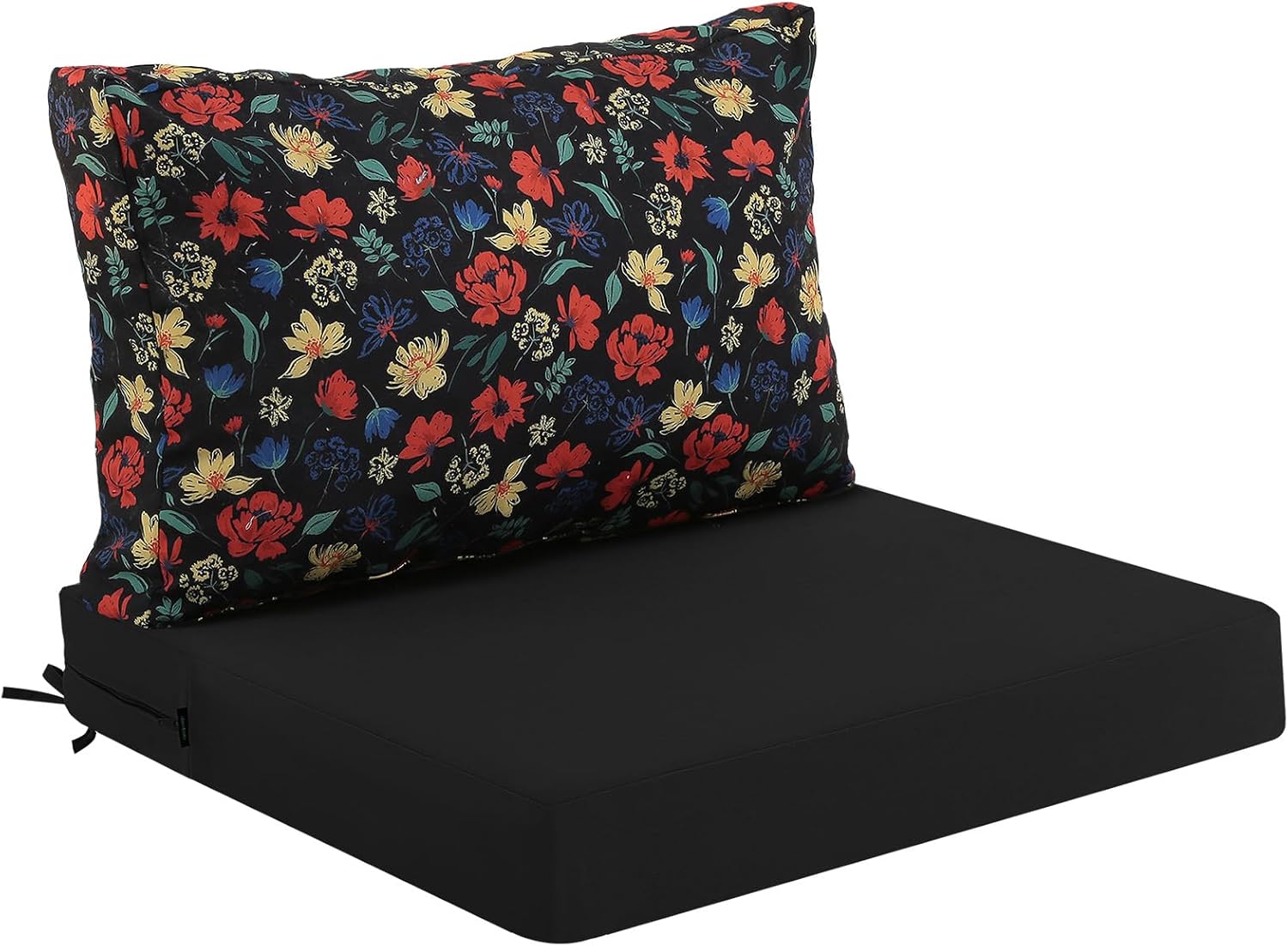 idee-home Outdoor Cushions for Patio Furniture, Waterproof Outdoor Seat Cushion Hampton Bay Deep Seat Replacement Cushions for Garden