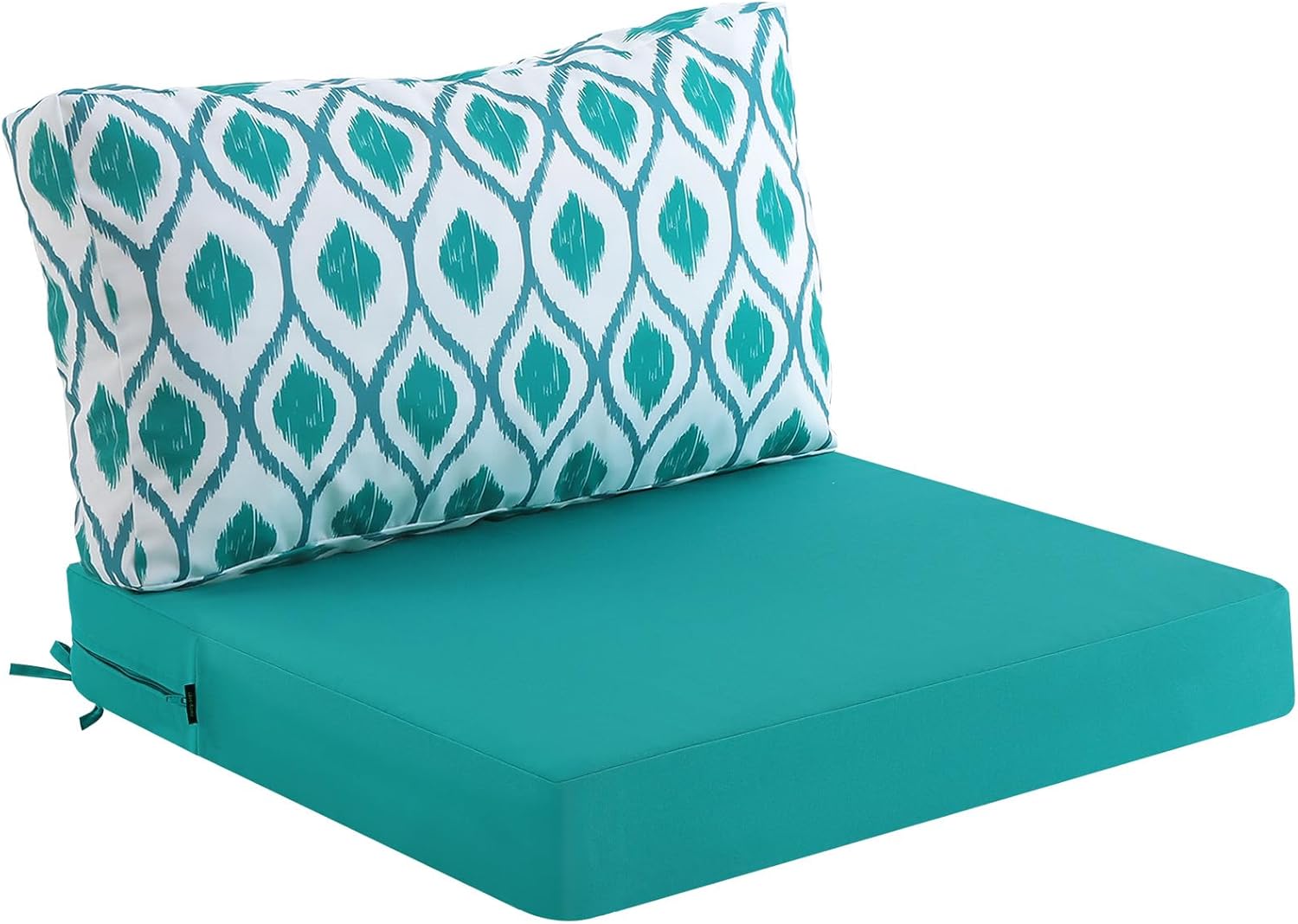 idee-home Outdoor Cushions for Patio Furniture, Waterproof Outdoor Seat Cushion Hampton Bay Deep Seat Replacement Cushions for Garden
