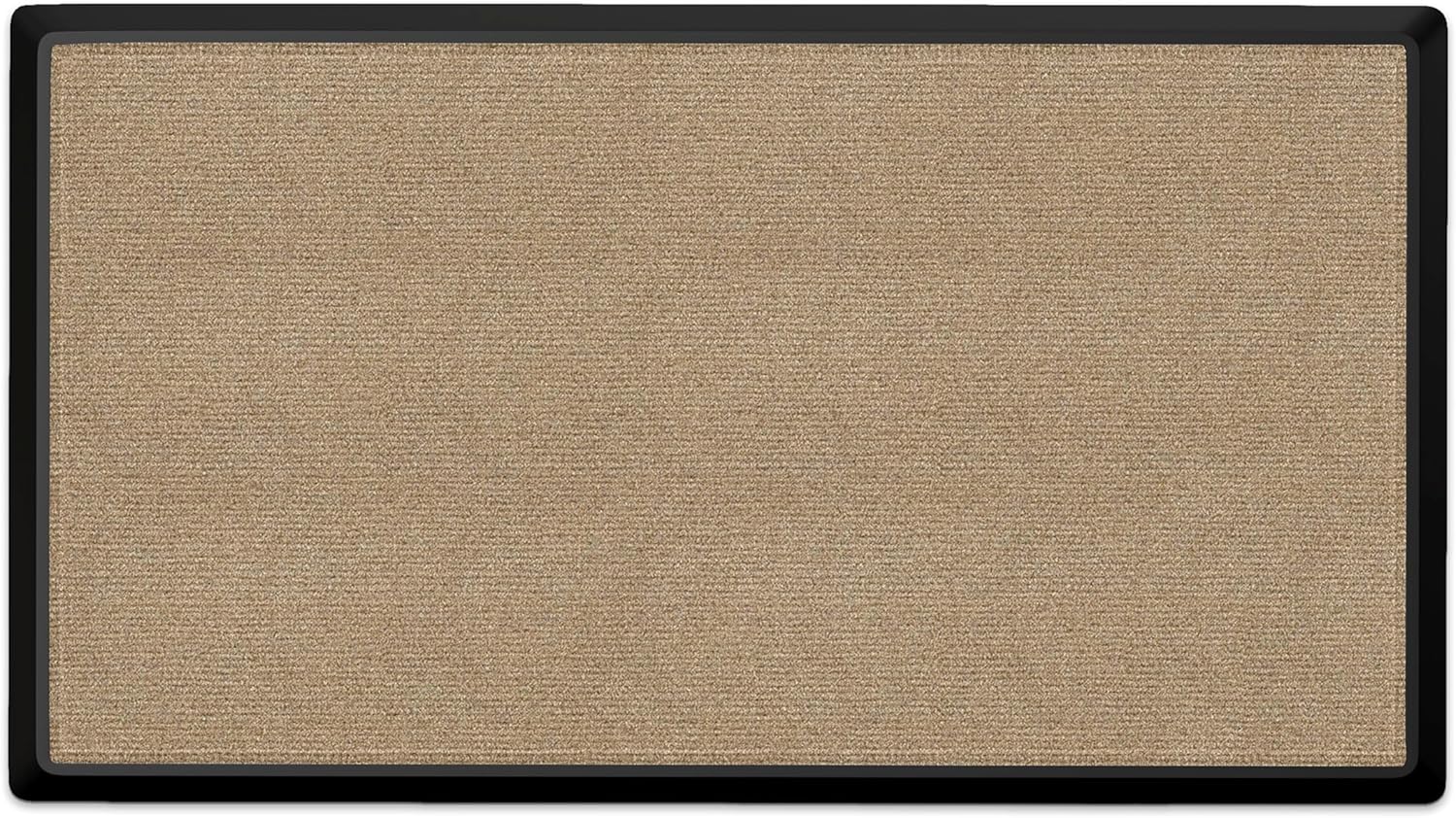 RUGGABLE Washable Front Doormat – Poppy Fields 2x3 Indoor/Outdoor Doormat – Fade–Resistant, Durable, Non–Slip – Welcome Mat for Entryway, Hallway, Bathroom, & Decor - with Standard Pad