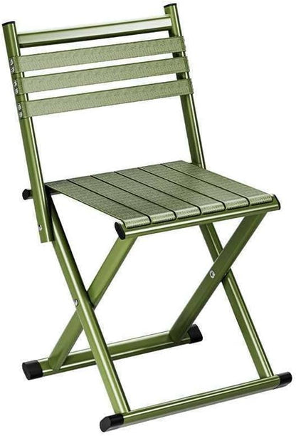 Folding Stool Heavy Duty Camping Stool Outdoor Portable Chair, 440lbs Heavy Duty Portable Folding Stool, Suitable for Camping, Outdoor Hiking, Outdoor Fishing, Picnicking,BBQ