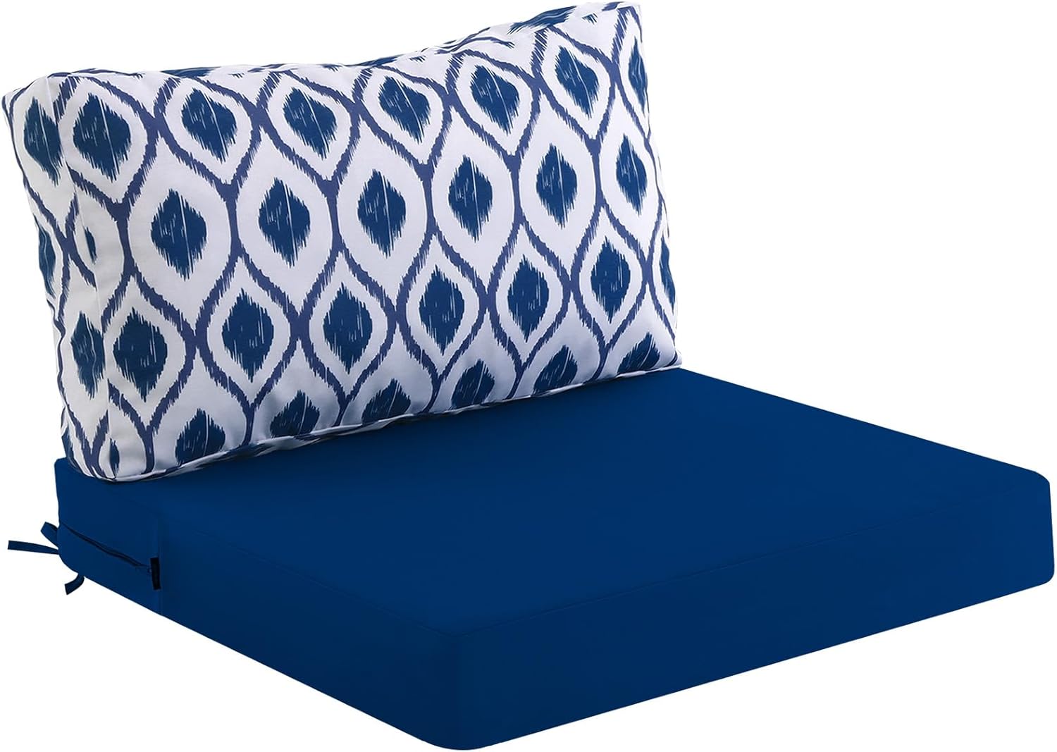 idee-home Outdoor Cushions for Patio Furniture, Waterproof Outdoor Seat Cushion Hampton Bay Deep Seat Replacement Cushions for Garden