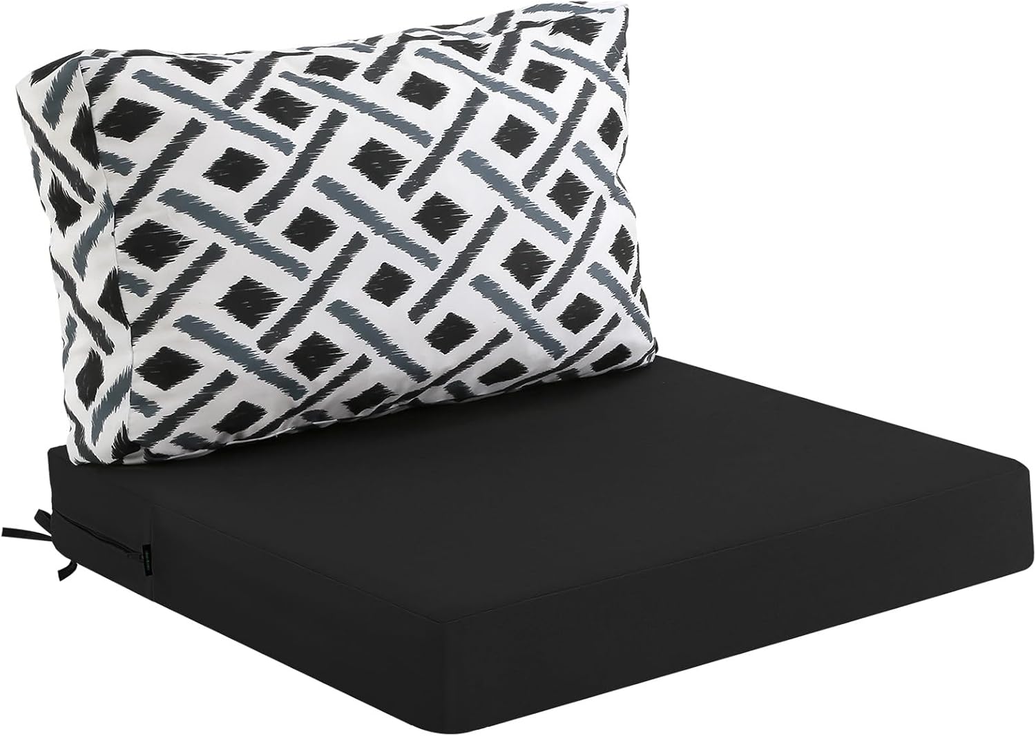 idee-home Outdoor Cushions for Patio Furniture, Waterproof Outdoor Seat Cushion Hampton Bay Deep Seat Replacement Cushions for Garden