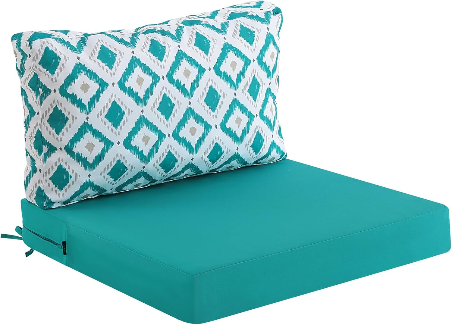 idee-home Outdoor Cushions for Patio Furniture, Waterproof Outdoor Seat Cushion Hampton Bay Deep Seat Replacement Cushions for Garden