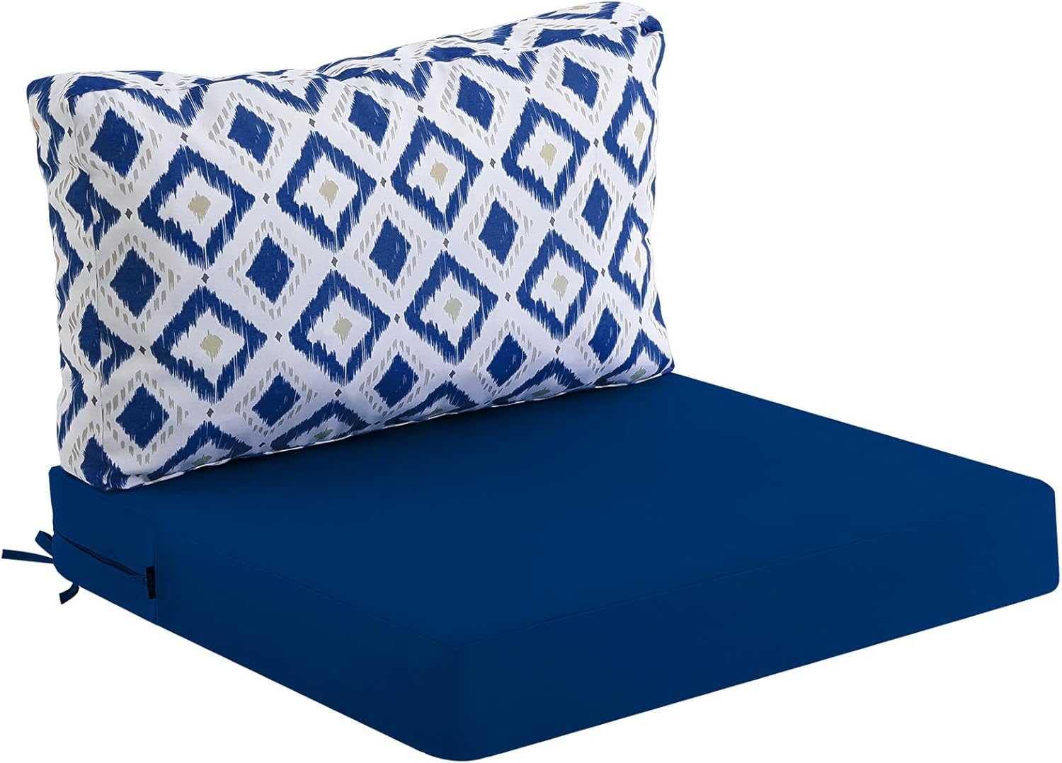 idee-home Outdoor Cushions for Patio Furniture, Waterproof Outdoor Seat Cushion Hampton Bay Deep Seat Replacement Cushions for Garden