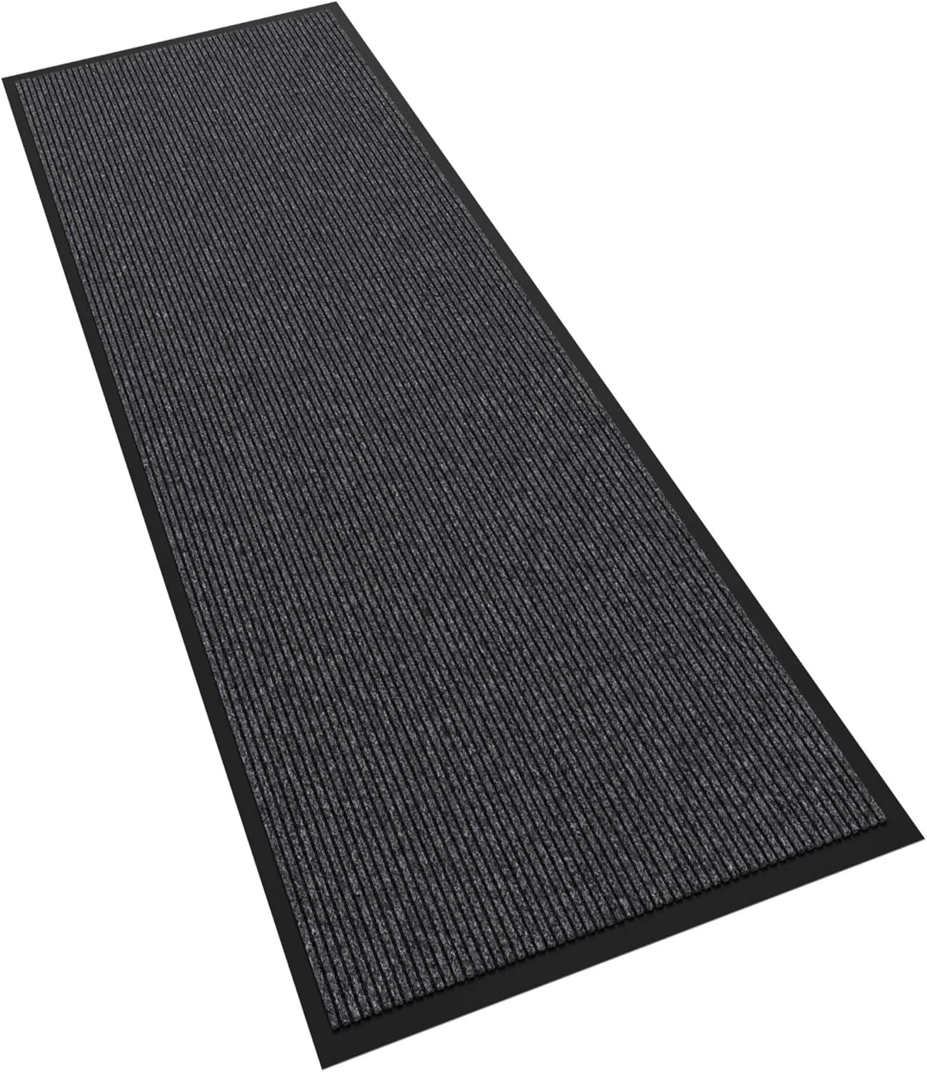 Front Door Mat, 60" x 36" Heavy Duty Indoor Outdoor Doormat, Non-Slip Welcome Mats for Entryway, Rubber Backing Low Profile Commercial Door Mats