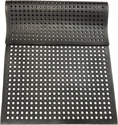 Uniboho Outdoor Rubber Floor Mats Anti Slip Restaurant Commercial Kitchen Mat Rubber Drainage Mat 60 x 35 Heavy Duty Door Mat for Garage Garden Indoor Outside Industral Pool Entrance Bar Wet Area