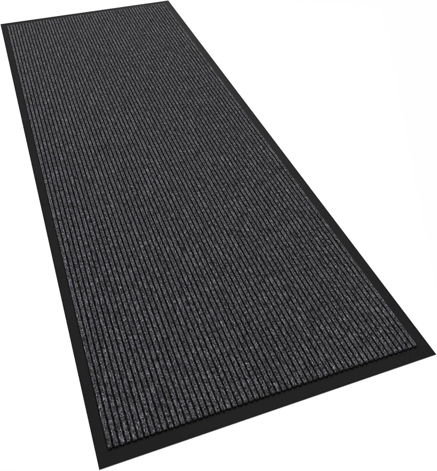 Front Door Mat, 60" x 36" Heavy Duty Indoor Outdoor Doormat, Non-Slip Welcome Mats for Entryway, Rubber Backing Low Profile Commercial Door Mats