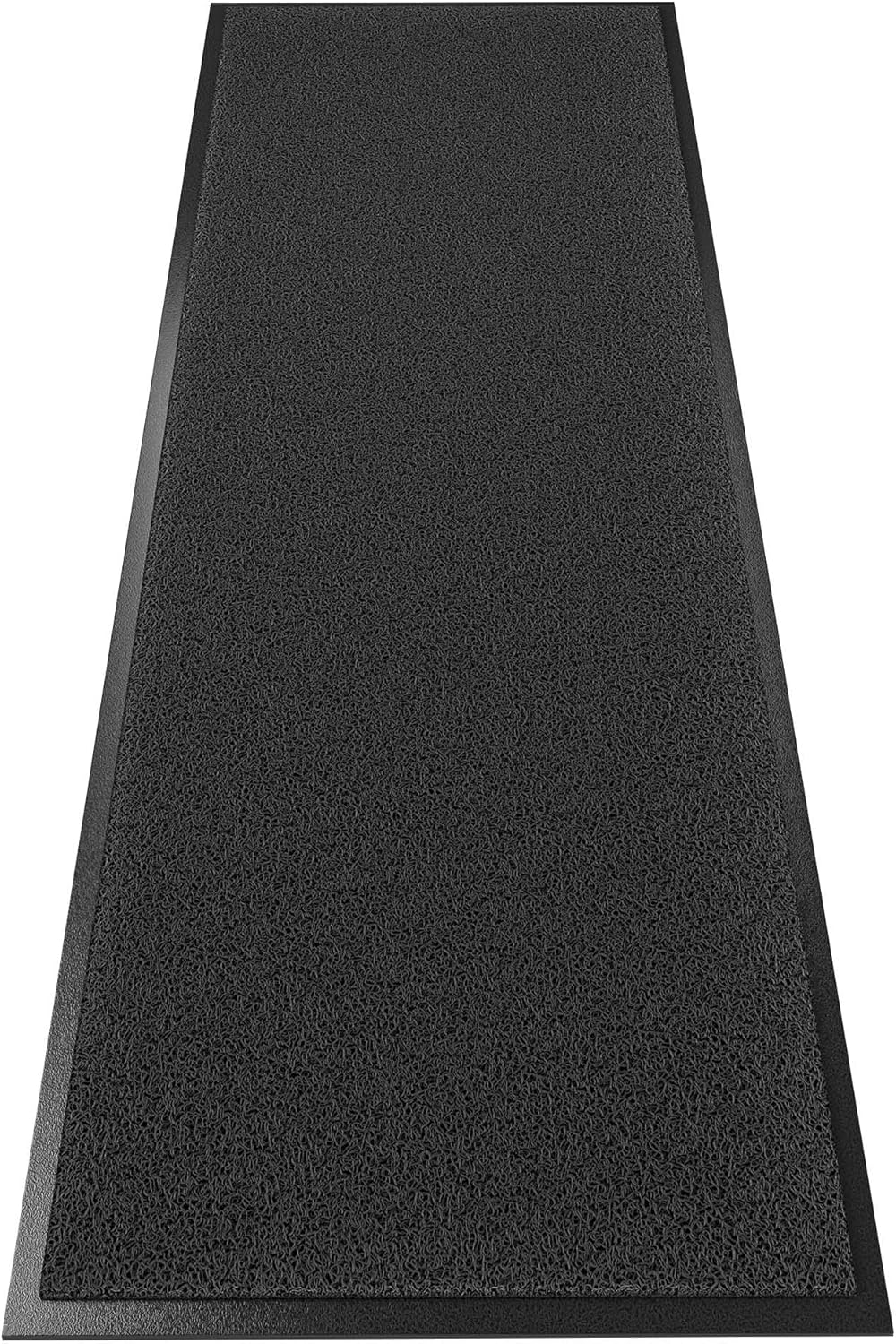 Sturdy Front Door Mat Outside Entrance, 6' x 3' All-Season All-Weather Doormat Waterproof, Stain and Fade Resistant, Natural Rubber Indoor Outdoor Welcome Door Mat Trap Dirt