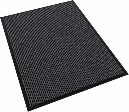 Front Door Mat, 60" x 36" Heavy Duty Indoor Outdoor Doormat, Non-Slip Welcome Mats for Entryway, Rubber Backing Low Profile Commercial Door Mats
